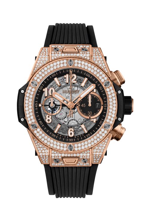 hublot big bang king power unico diamond king gold pavé|Hublot Big Bang Unico .